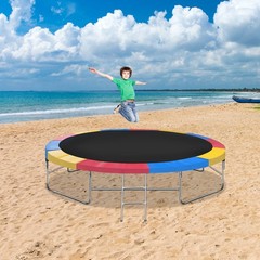 16 Ft Round Trampoline Safety Pad 10mm Foam PVC 30cm Wide Multi-Color