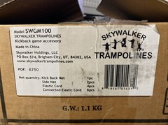 Skywalker Kickback Accessory, Fits Most Skywalker Trampolines, Target Net Kick