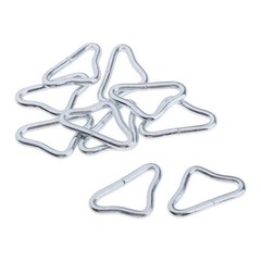 50Pcs Trampoline Triangular Buckle Replaceable Trampoline Mat Triangle Rings