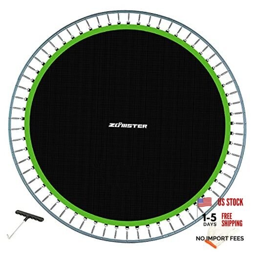 Zoomster Replacement Jumping Mat, Fits 14 ft Round Trampoline Frame with 72 V