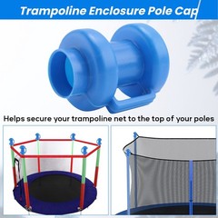 12 Pcs Trampoline Caps 25 mm,Trampoline End Caps for Attaching the Safety8638
