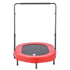 VEVOR 56″ Trampoline for Kids Foldable Mini Toddler Trampoline Indoor Outdoor