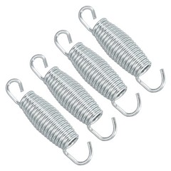Trampolines Springs, 4Pcs & Carbon Steel & 3.9 Inch Rebounder Extension Spring