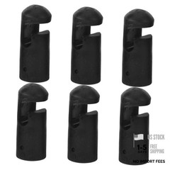 6PCS Universal Trampoline Bar Caps Heavy Duty G-Hook Trampoline Rod Cap for