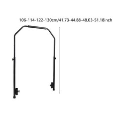 Trampoline Handle Bar Foam Handle Reliable Support 4 Level Height Easy Assembly