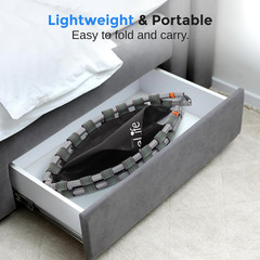 36/40″ Foldable Mini Trampoline – Compact Fitness Trampoline for Kids Adults, Ex