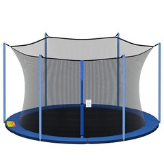 Trampoline Replacement Safety Enclosure Net for 4/6/8 Straight Poles Fit 12-15FT