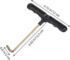 2 PCS Trampoline Spring Tool T-Shape Spring Puller Tool, Trampoline Hook Tool, S