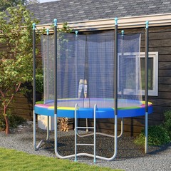 12FT Trampoline Pad Spring Cover, Waterproof, Multi-Color
