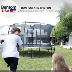Trampoline Outdoor 10FT 14FT 16FT with Enclosure,5 Reinforced U-Shaped Legs with