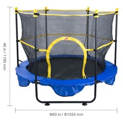 Uimoso 5FT Trampoline for Kids Toddler Trampoline & Enclosure Net