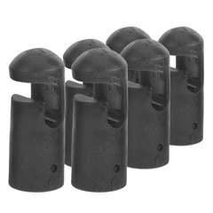 6Pcs Reusable Trampoline Pole Caps Durable Plastic Covers for Enclosure Poles