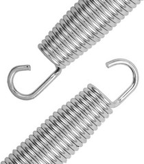 5 Pack 5.5 Inch Trampoline Stainless Steel Springs for Enhanced Bounce & Support