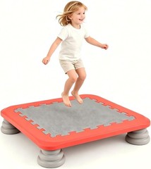 Mini Trampoline 220 LBS Bounce Board W/ Non-Slip Base 25Inch Heavy Duty Sensory