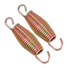 Trampolines Springs, 2Pcs & Carbon Steel & 3.5 Inch Rebounder Extension Spring