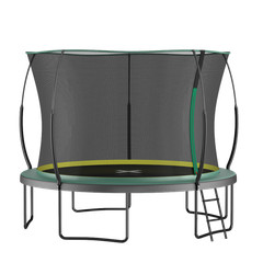 12FT Springfree No Gap Trampoline – Safety Enclosure, Green