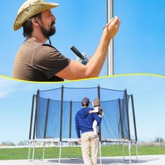1 Sets Trampolines Single Enclosure Pole Set Trampoline Replacement Parts Upp…