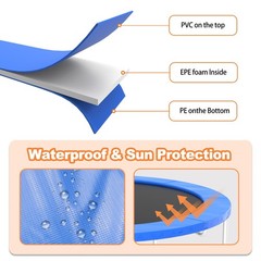 Polwkscas Trampoline Pad 10Ft 12Ft 14Ft 15Ft 16Ft Trampoline Replacement Safety