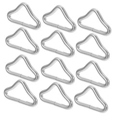 50 Pcs Replacement Trampoline Triangle Buckle Pole Caps Spare Parts