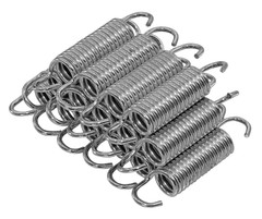 Trampoline Replacement Springs from 3.5″ to 9″ Heavy-Duty Galvanised – Set of 15