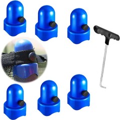 Durable 1.5″ Trampoline Pole Caps Replacement – Safety & Easy Install (8 Pack)