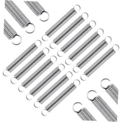 pcs Extension Springs,304 Stainless Steel Extension 0.047″x0.4″x2.76″ 12