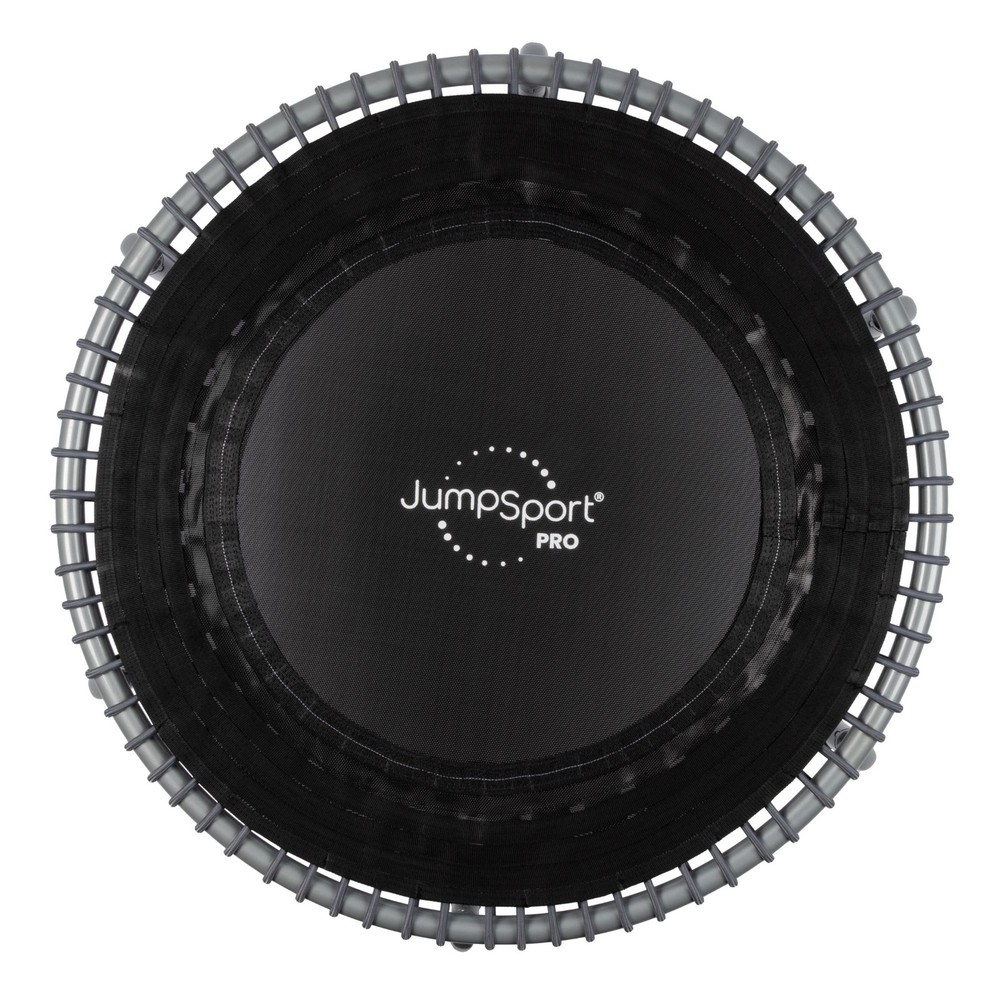 JumpSport 350 PRO Trampoline, Cardio Workout Equipment, 39″, Graphite (Open Box)