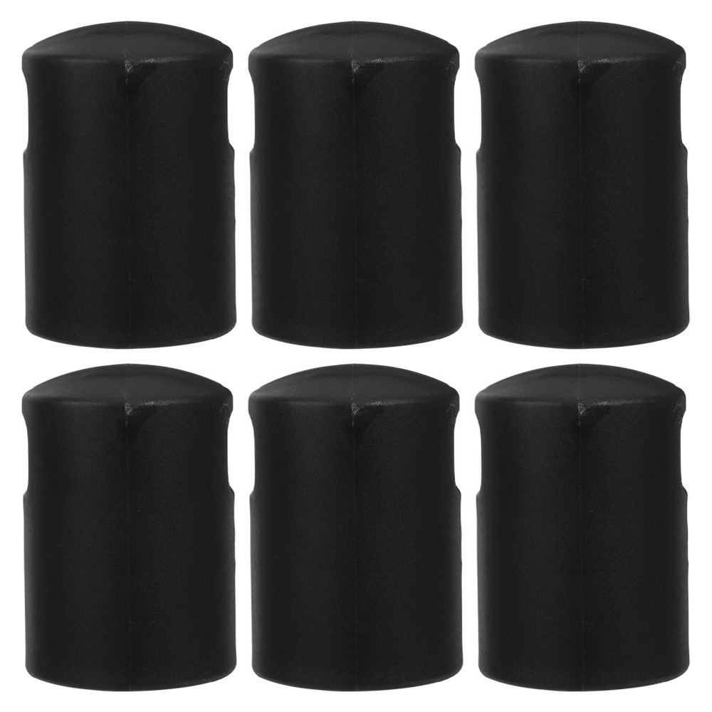 6 Pcs Trampoline Replacement Parts End Caps Enclosure Post Cover Net Pole