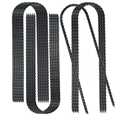 10-Inch Trampoline Stakes Heavy Duty U Shaped Rebar Ground Stakes Ground Anch…