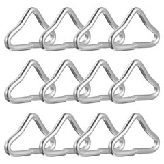 Iron Triangle Rings 20pcs for Trampoline Jumping Bed Bungee Cloth