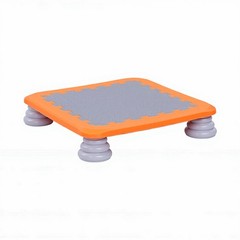 Orange Mini Trampoline For Kids Sensory Trampoline Bouncing Board With Non NPWD