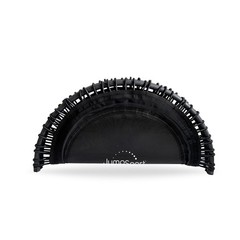JumpSport 350f Indoor Lightweight 39-Inch Folding Trampoline, Black (Open Box)