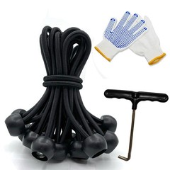 16PCS Mini Trampoline Bungee Cord Replacement 7 Inch Fitness Trampoline Ball …