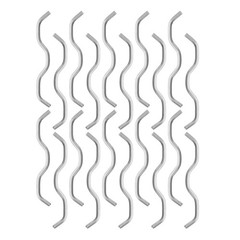 20 Pcs Trampoline Metal Connector Replacement Springs Heavy Duty