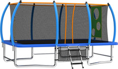 Trampoline 8FT Trampolines with Enclosure Net 960LBS Outdoor Trampolines for Kid
