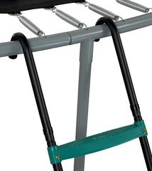 40″ Trampoline Foldable Ladder with 3 Green Steps – Universal Accessory Kit