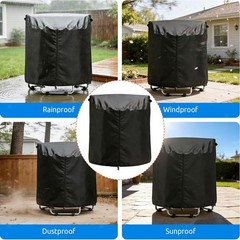 Kids Trampoline Cover for 55″ Oxford Cloth Waterproof Windproof Protective Cover
