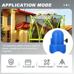 4 Sets Cap Trampoline Caps for Poles Protectors Pillar Cover Post