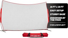 16×10 Red Portable Sports Rebounder Net for Baseball Soccer &more