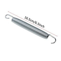 4 Pack Outdoor Trampoline Springs Replacement 6.5 Inch Heavy Duty Stainless S…