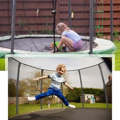 1 Sets Trampolines Single Enclosure Pole Set Trampoline Replacement Parts Upp…