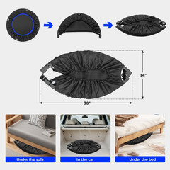 40″/48″ Rebounder Trampoline for Adults Mini Trampoline for Adults and Kids Exer