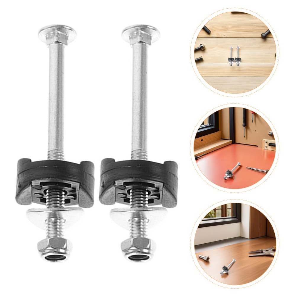 18Pcs Practical Galvanized Steel Trampoline Screws for Pole and Frame Repair