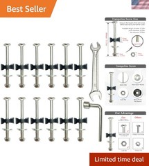 12 PCS Long Trampoline Screws and Bolts, Trampoline Bolts and Nuts, Trampolin…