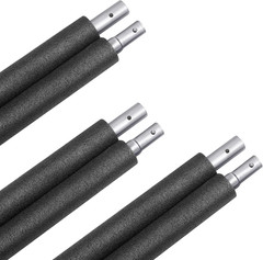 Universal Trampoline Enclosure Pole Set 6 Pack Replacement Poles w/ Hardware