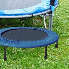 16Pcs Rubber Trampoline Foot Leg Caps Reusable Durable Protection Black Outdoor