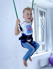 Unique fitness bungee for kids ad adults Bungee Trampoline Harness
