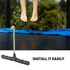 15 Pcs Spring Handle Hook Trampoline Tool Grip Puller Jumping