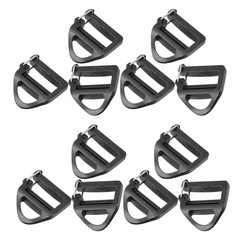 30 Pcs Backpack Buckle Handbag Hardware Ladder Slider Replacement