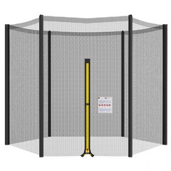6/8/10/12Feet Trampoline Replacement Net Fence Enclosure Anti-fall Safety Mesh N